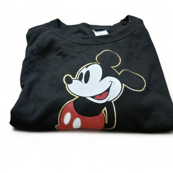 Disney Womens Mickey Mouse Jerry Leigh Black Sweatshirt Sweater Size X… - Picture 12 of 12